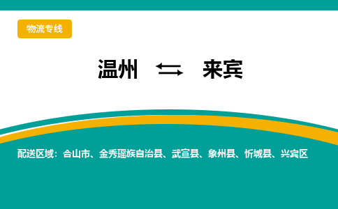 溫州到來賓物流專線